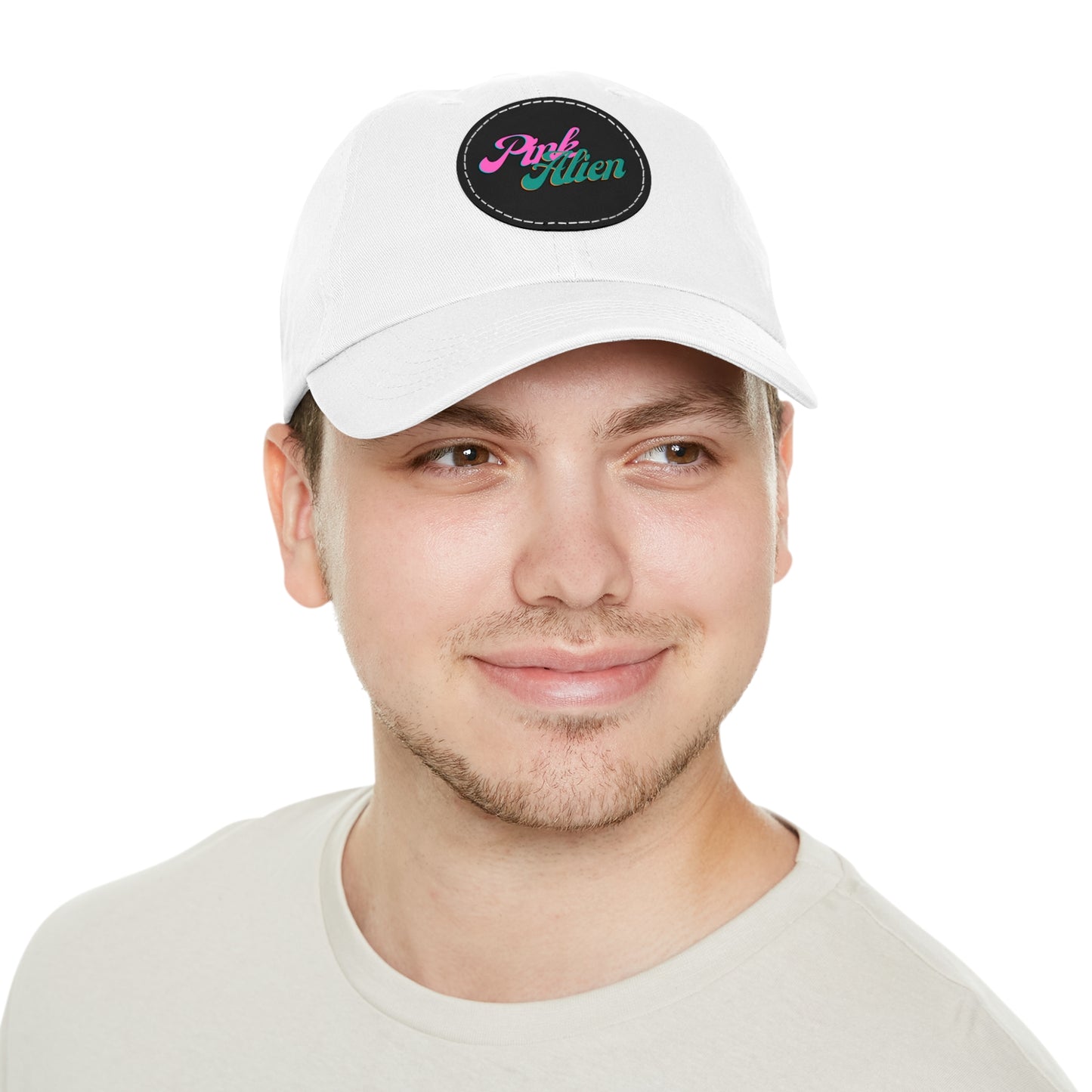 Pink Alien Patch Hat