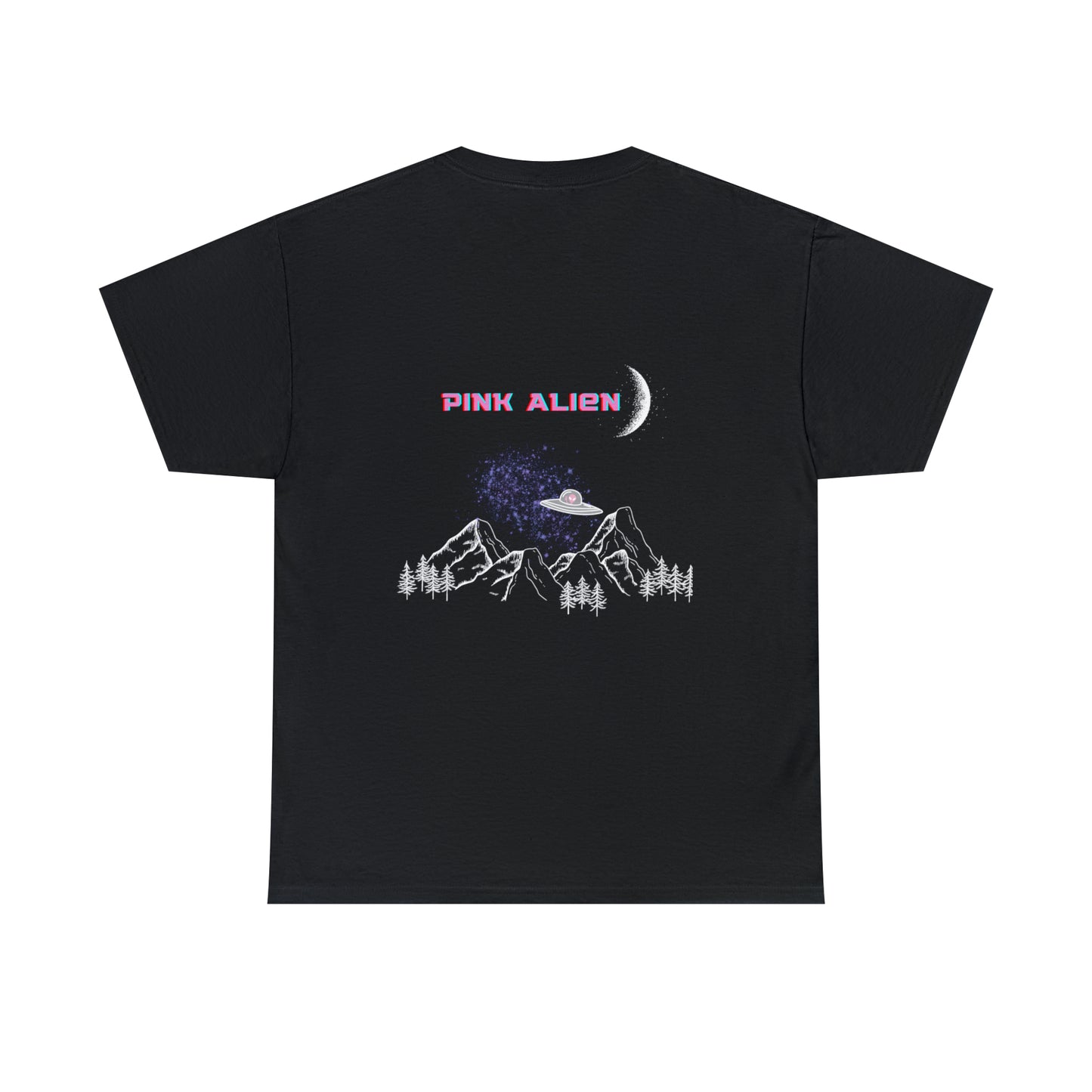 Pink Alien Mountain Tee