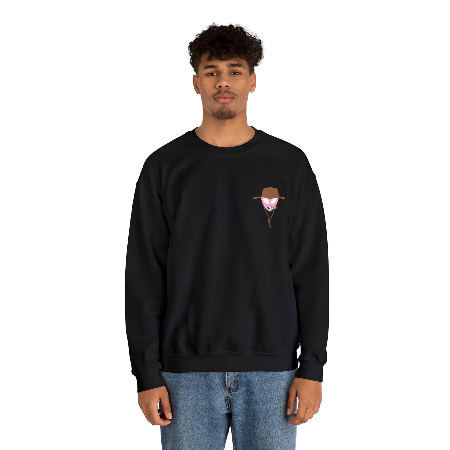 Pink Alien Midwest Best Crewneck