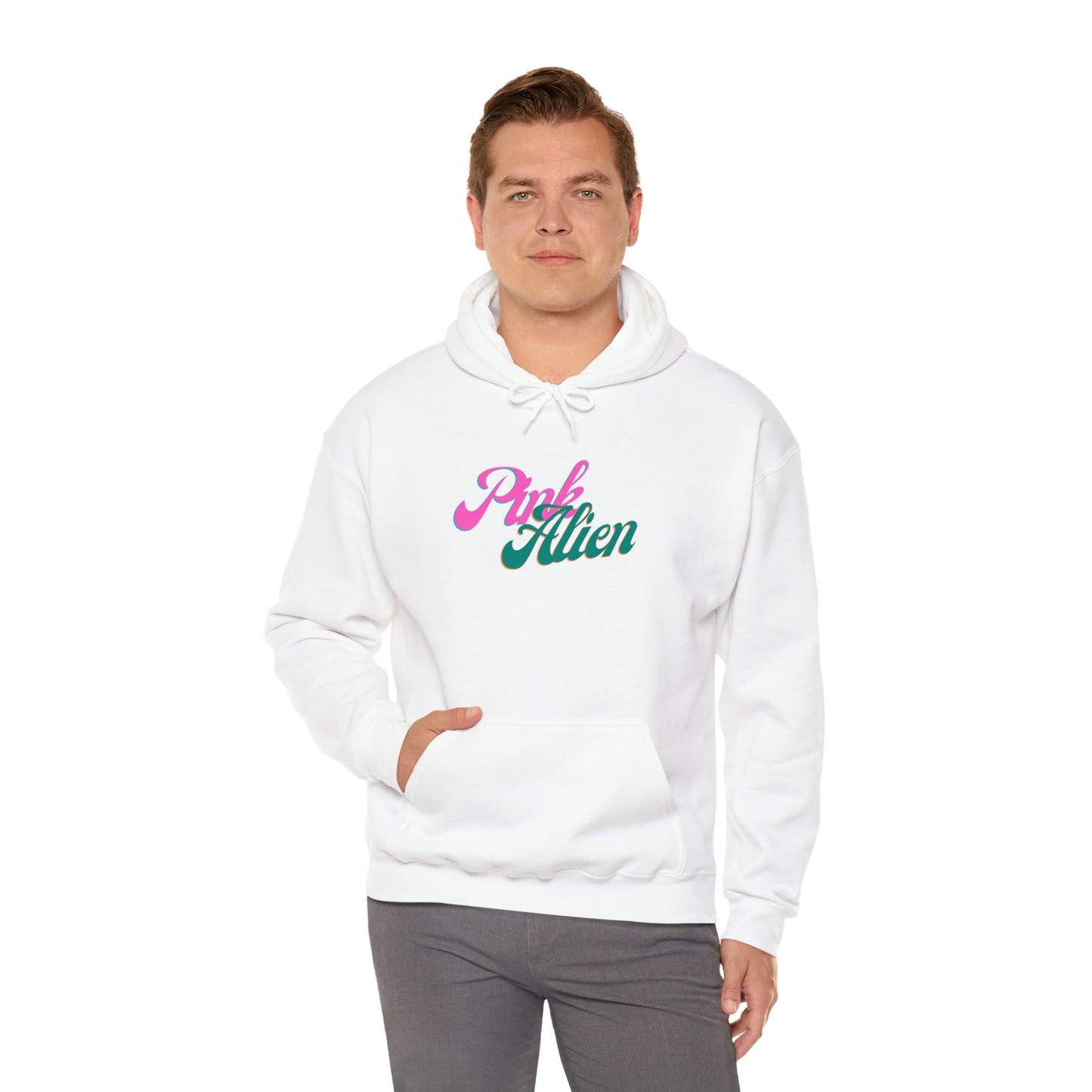 Pink Alien Brand Hoodie