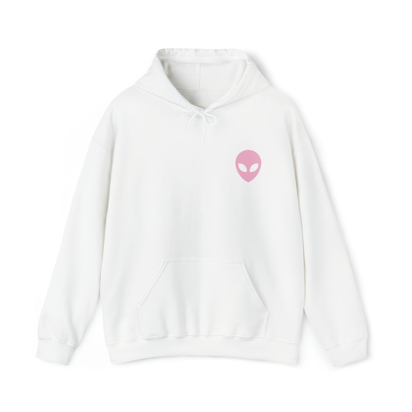 Pink Alien Basic Hoodie