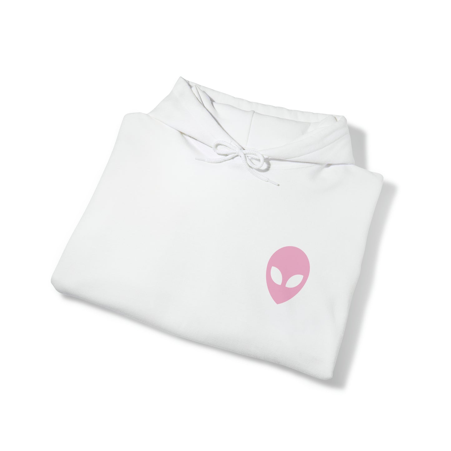 Pink Alien Basic Hoodie