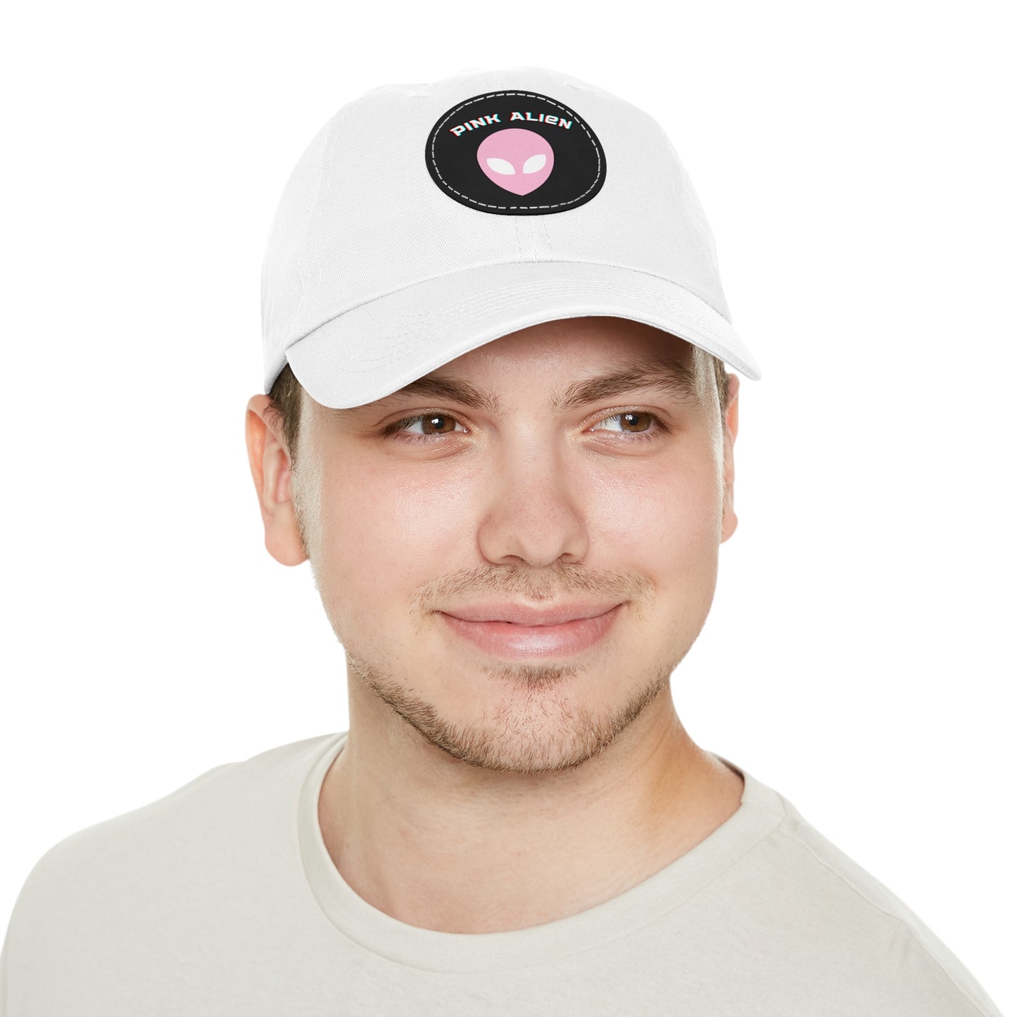 Pink Alien Basic Patch Hat