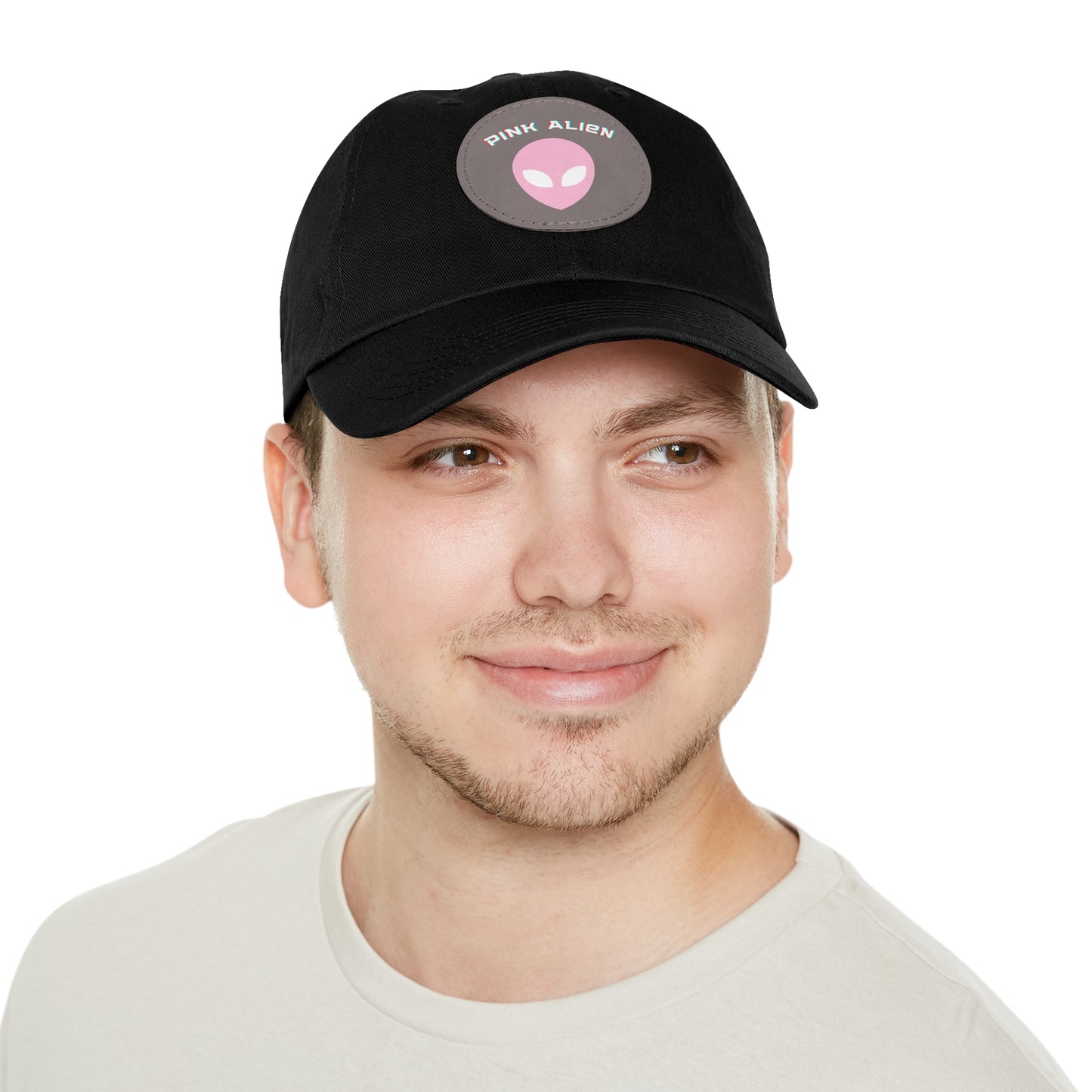 Pink Alien Basic Patch Hat