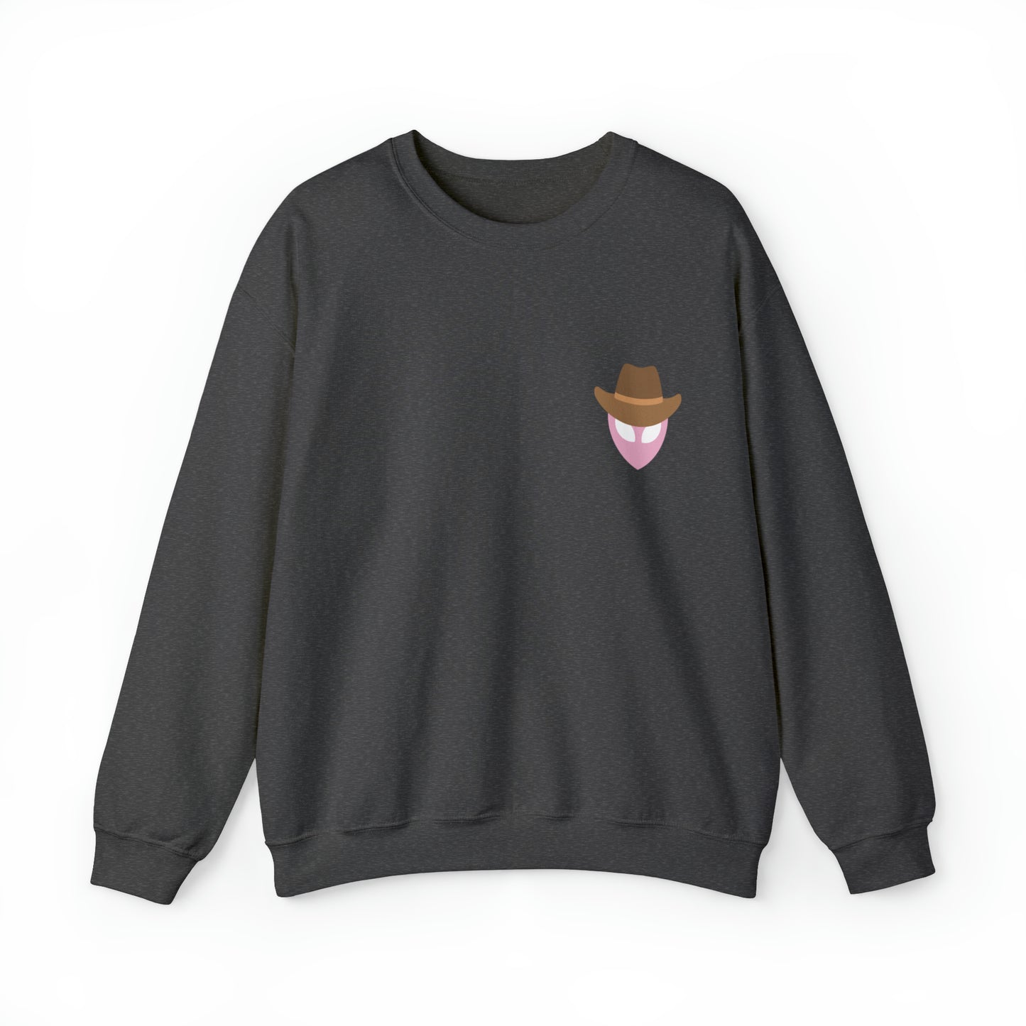 Pink Alien Western Crewneck