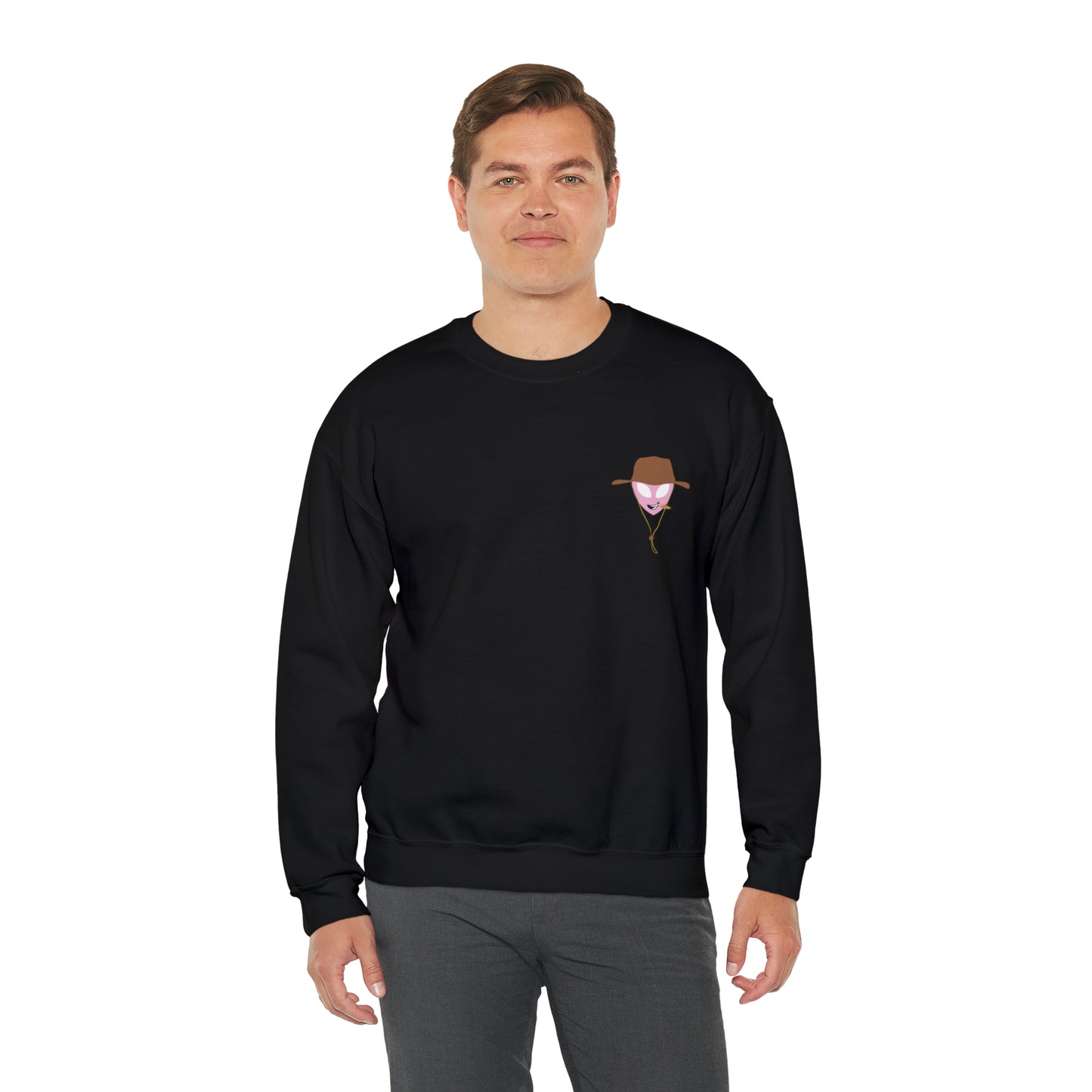 Pink Alien Midwest Best Crewneck