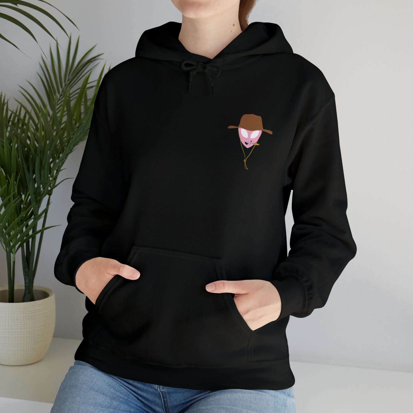 Pink Alien Midwest Best Hoodie