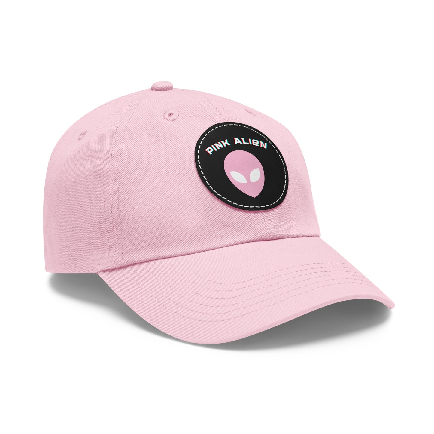 Pink Alien Basic Patch Hat