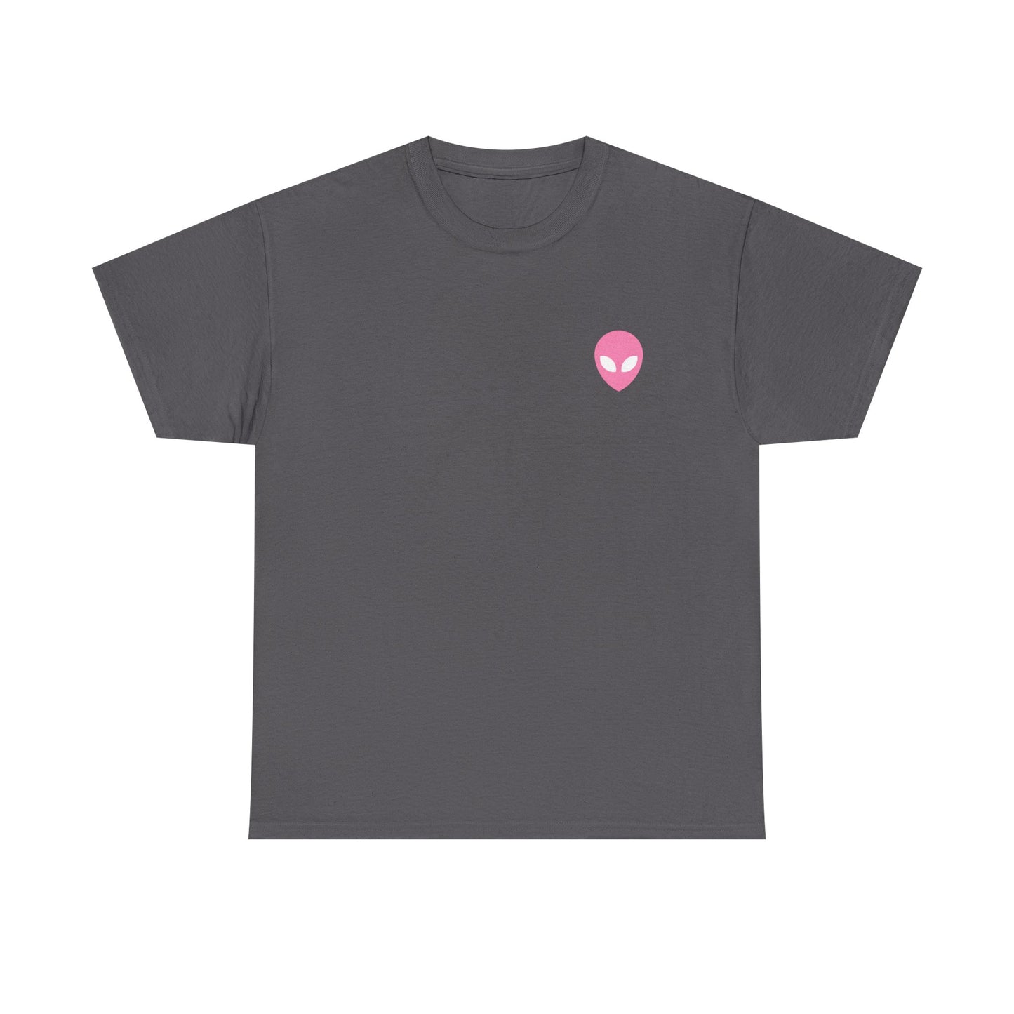 Pink Alien Teed-Up Tee