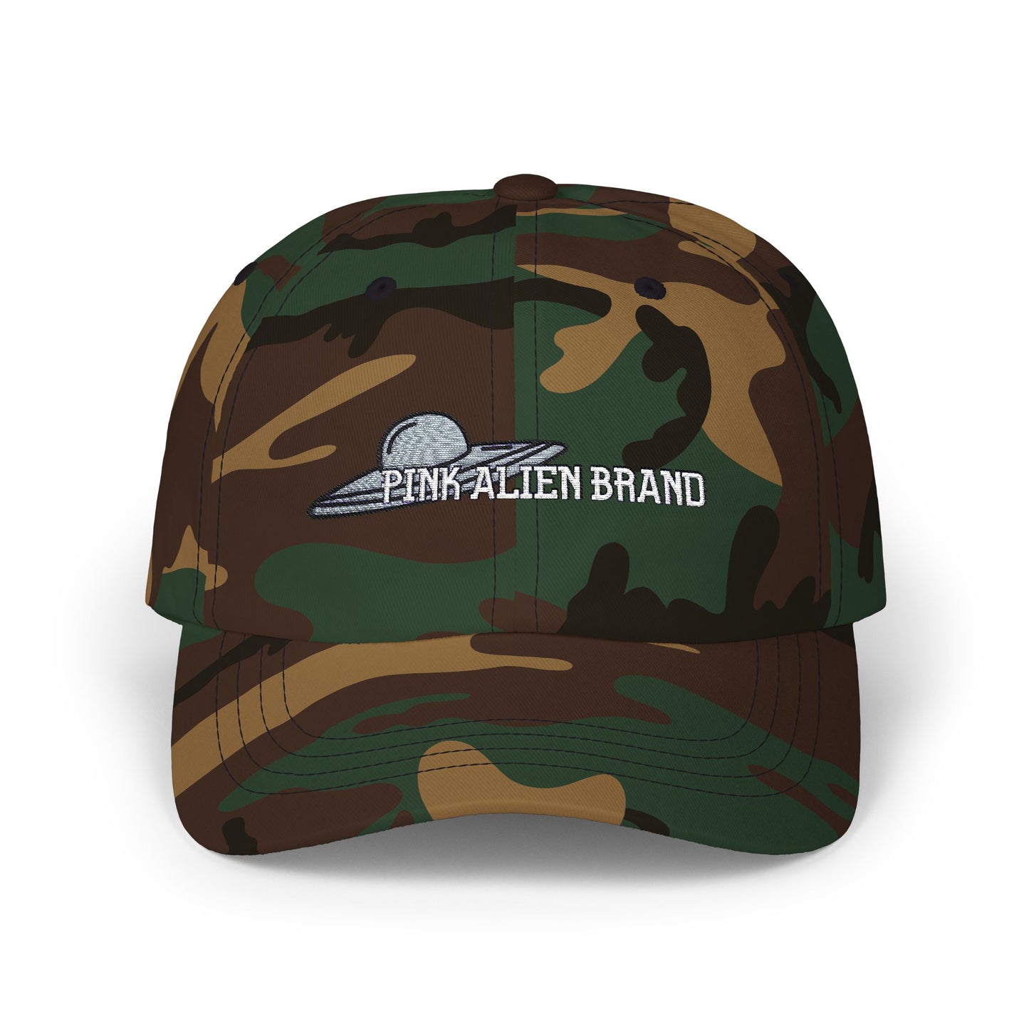 Classic Pink Alien Brand Hat