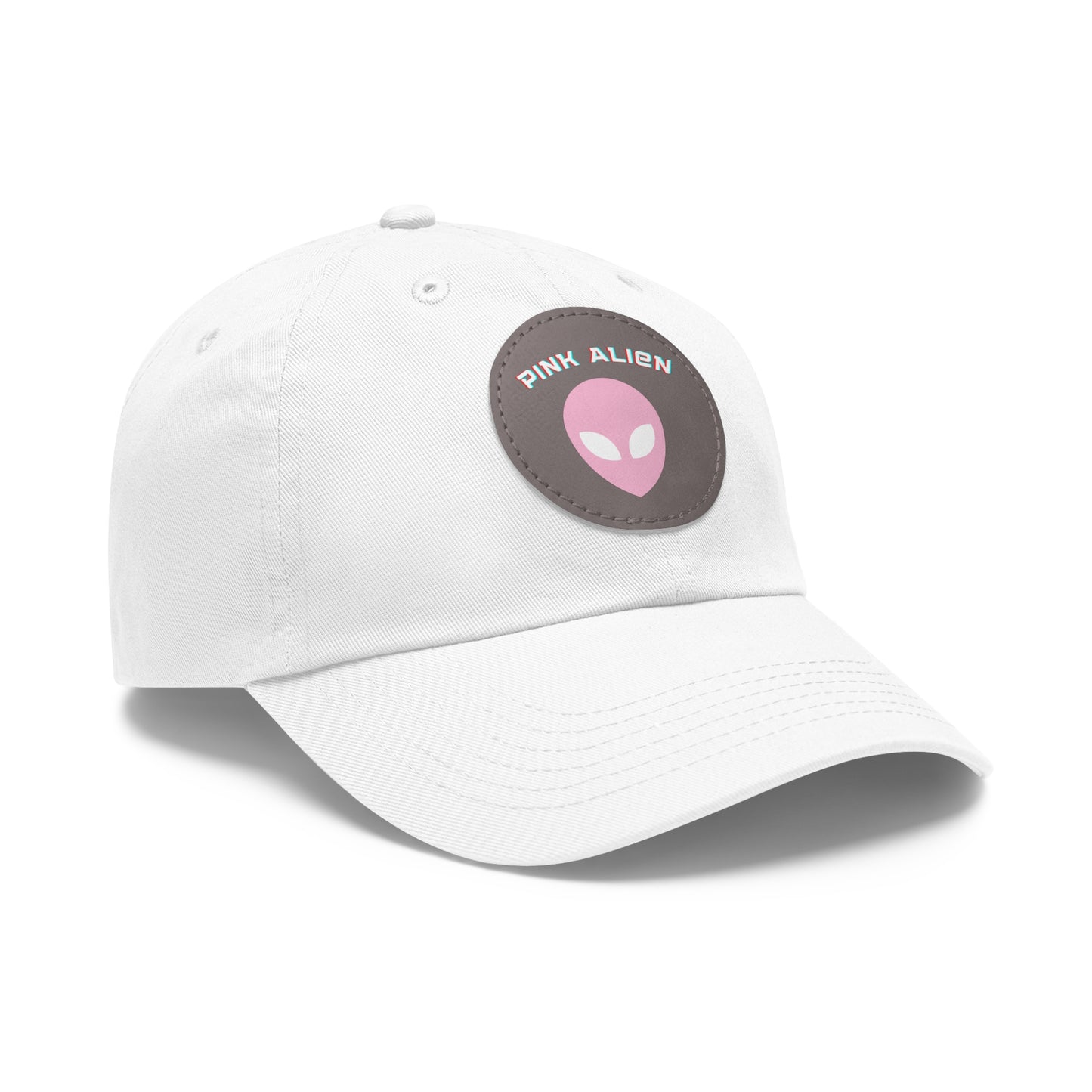 Pink Alien Basic Patch Hat