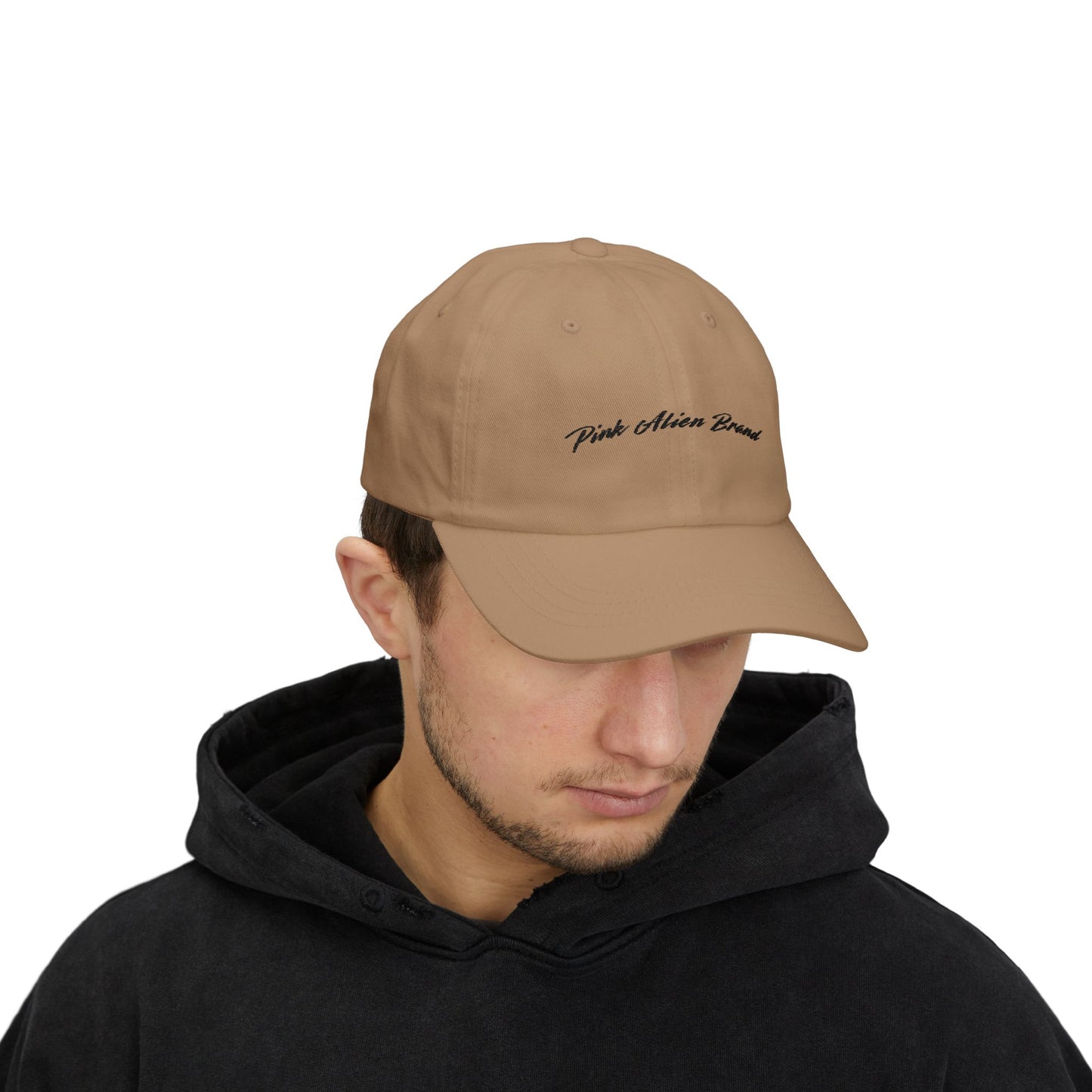 Pink Alien Brand Dad Hat