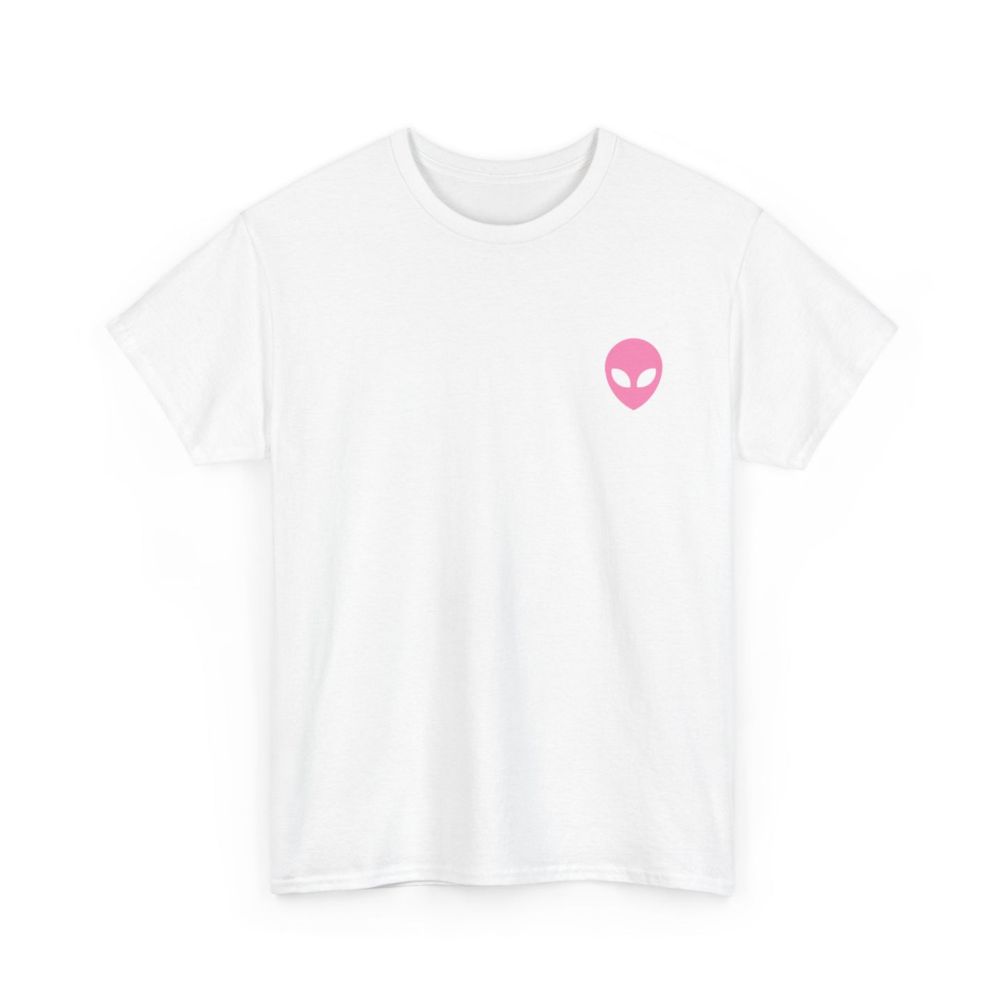 Pink Alien Teed-Up Tee