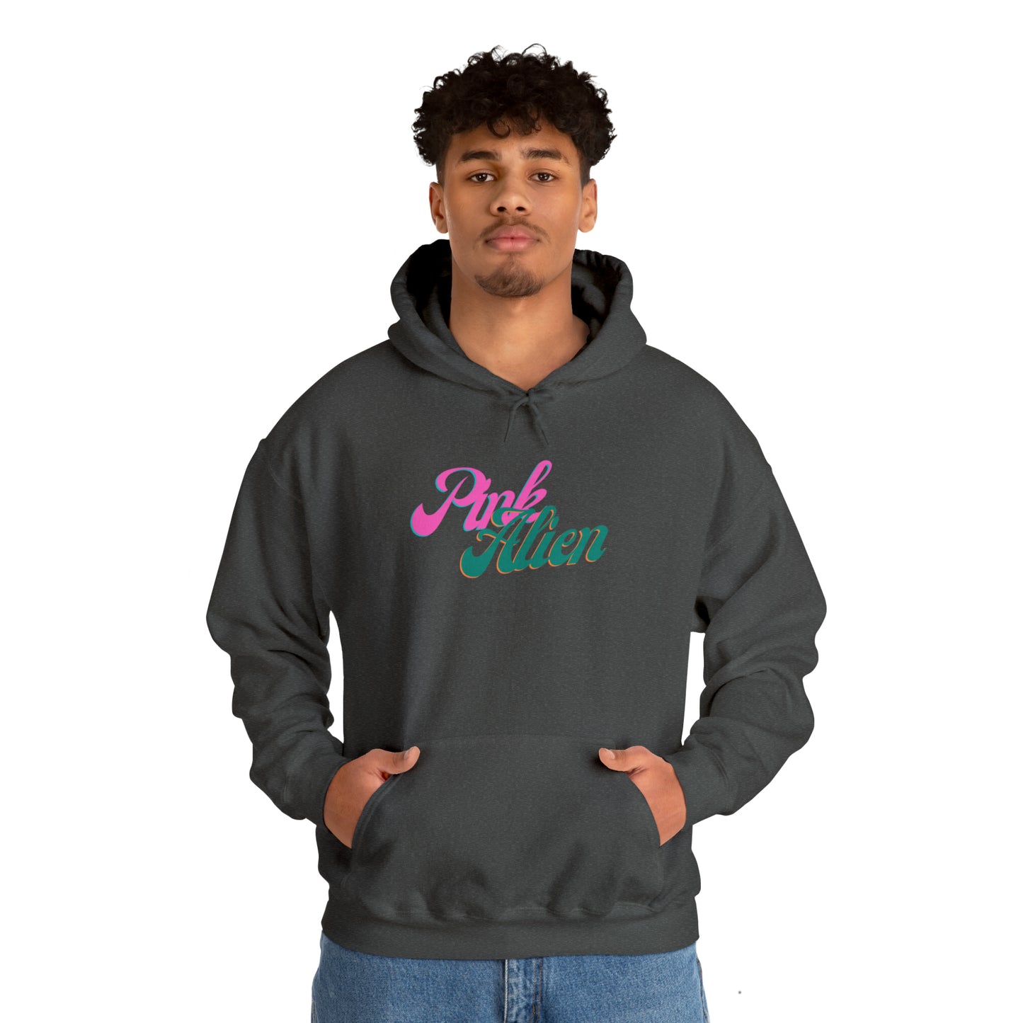 Pink Alien Brand Hoodie