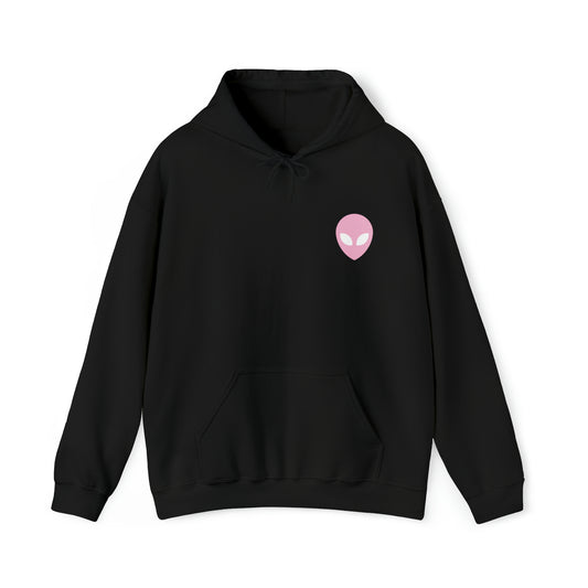 Pink Alien Basic Hoodie