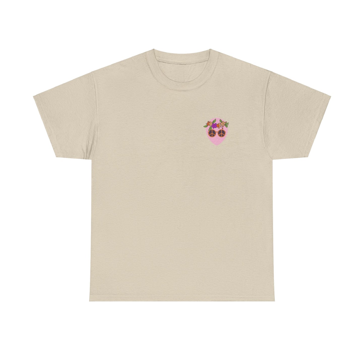 Pink Alien Flower Power Tee